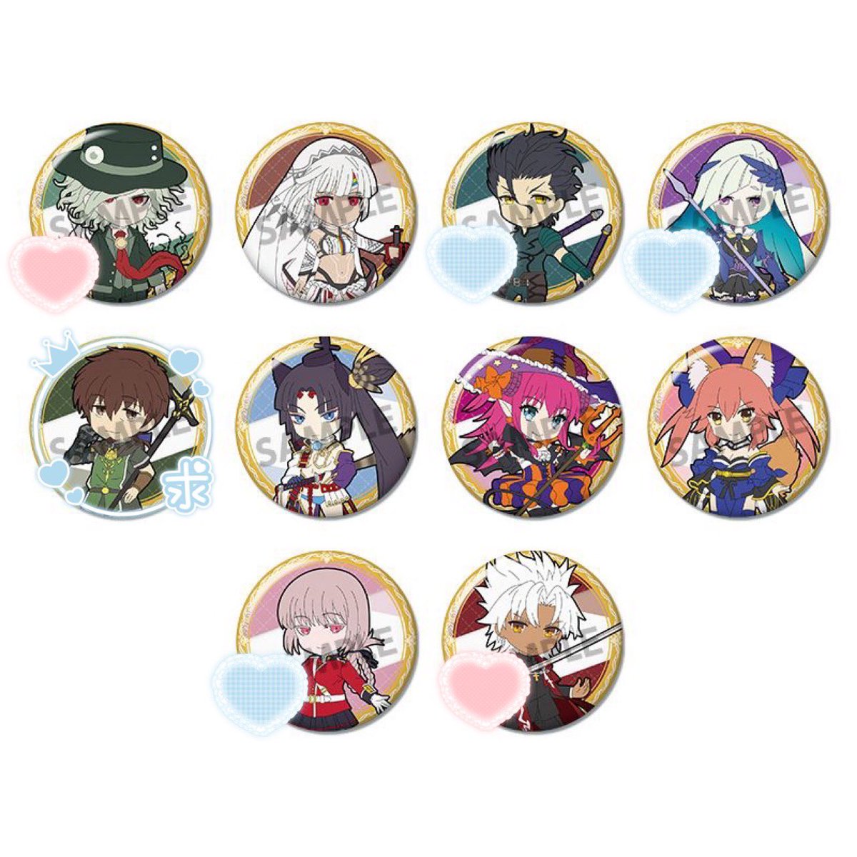 ぴくりる！ Fate/Grand Order トレーディング缶バッジ vol.4 FGO 缶