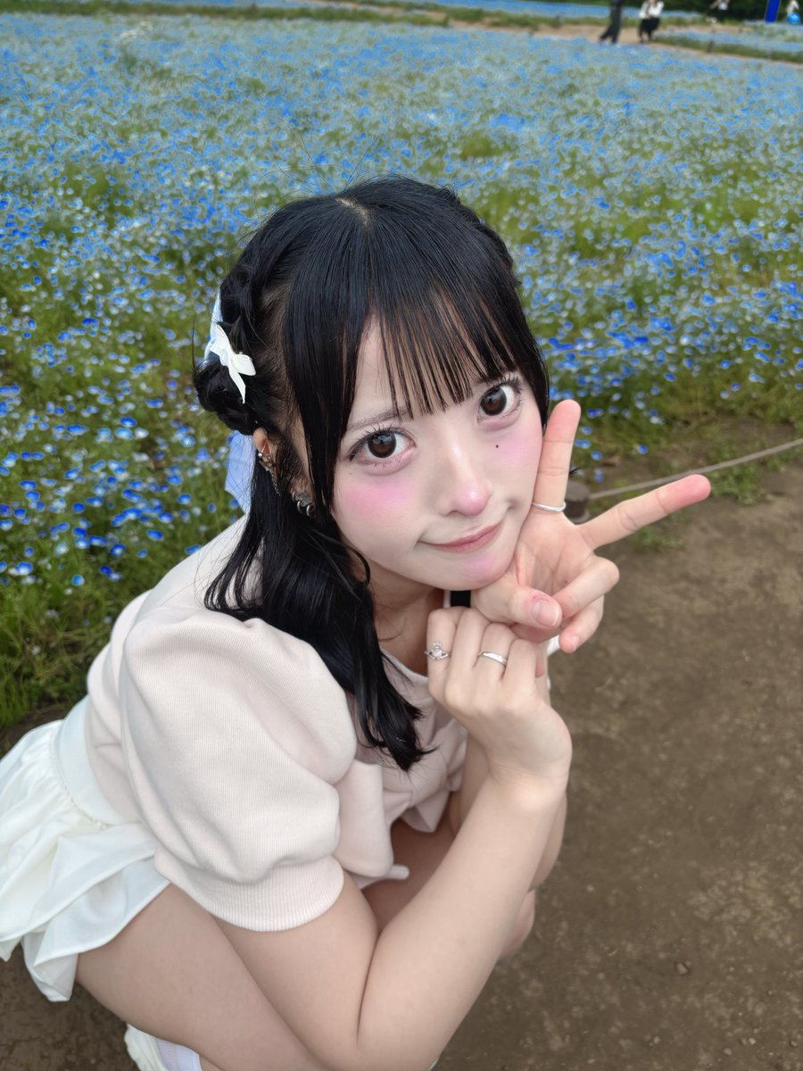 ネモフィラより綺麗でしょ？