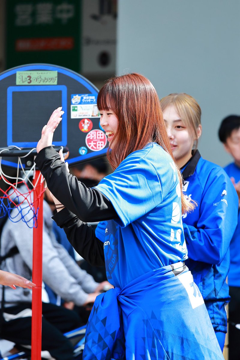 ミッキー　蒼開高校　ウィンドブレーカー もともと可愛いです💕 #洪潤夏 選手 #東京羽田ヴィッキーズ