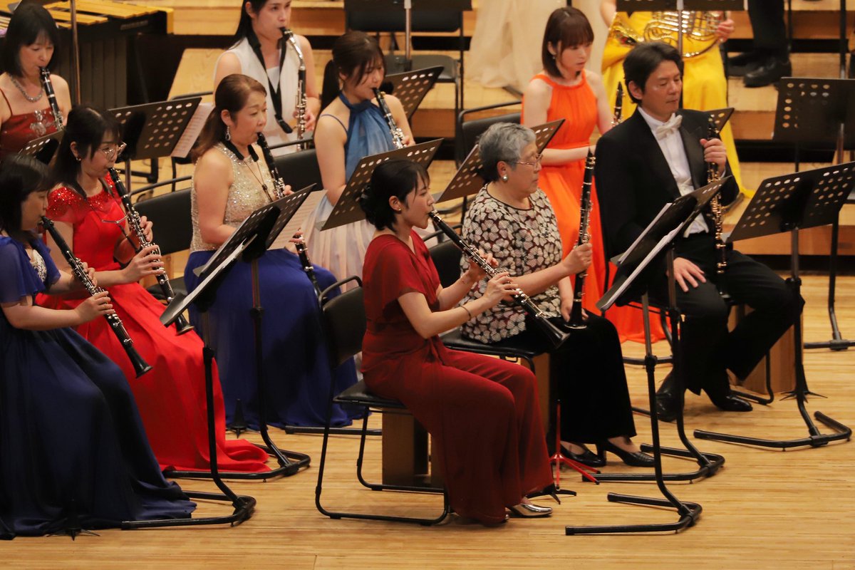 mastersbrassN's tweet photo. ˚₊⋆⸜ マスターズ・ブラス・ナゴヤ ⸝⋆₊˚
稲沢特別公演アーカイブ📸

Concert Mistress
#箱﨑由衣

#MBN #クラリネット #clarinet #コンサートミストレス #吹奏楽 https://t.co/Sr8yIFj3Oe