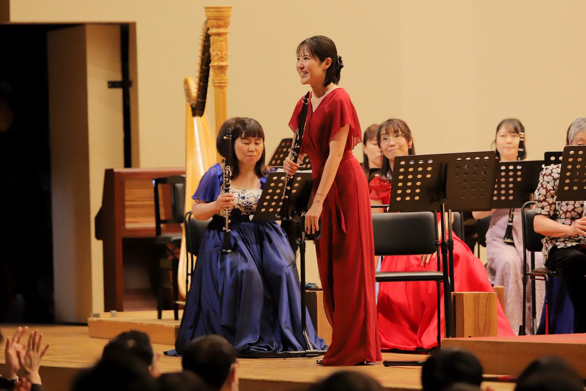 mastersbrassN's tweet photo. ˚₊⋆⸜ マスターズ・ブラス・ナゴヤ ⸝⋆₊˚
稲沢特別公演アーカイブ📸

Concert Mistress
#箱﨑由衣

#MBN #クラリネット #clarinet #コンサートミストレス #吹奏楽 https://t.co/Sr8yIFj3Oe