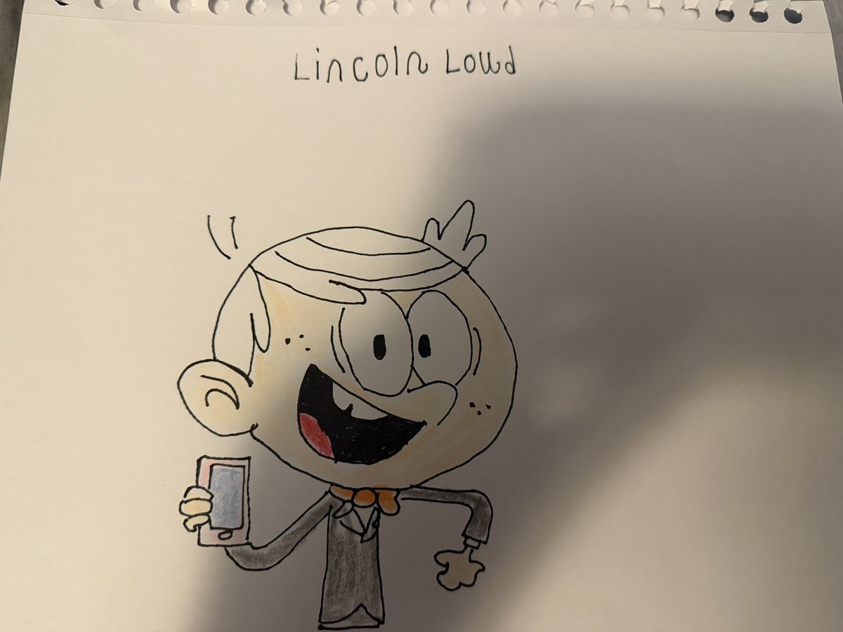 More Lincoln Loud artwork :) I've been loving No Time To Spy