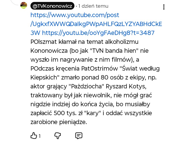 Łukasz Wójcik tweet media