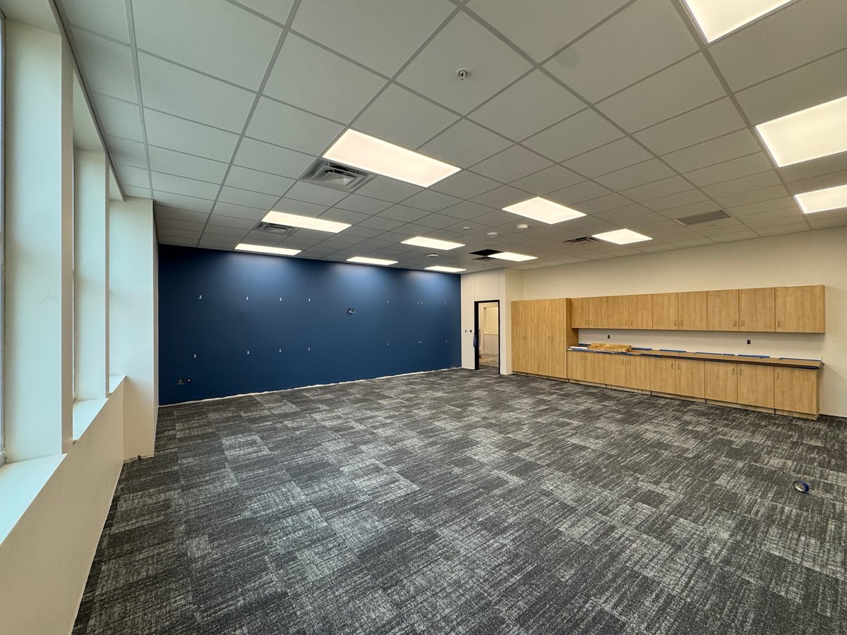 keyconstruction's tweet photo. Great progress is being made at ILTexas Liberty High School! 🏗️ From exterior turf, landscaping, and sidewalks to gym flooring and final paint inside, the project is really coming together. Big thanks to all the teams helping bring this school to life! #NationalCharterSchoolsWeek https://t.co/ACqHJwd62D