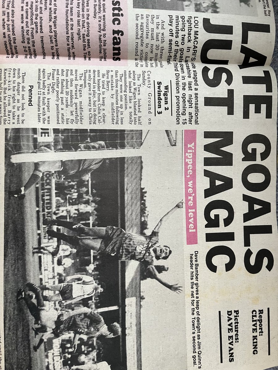Old Swindon Programmes tweet media