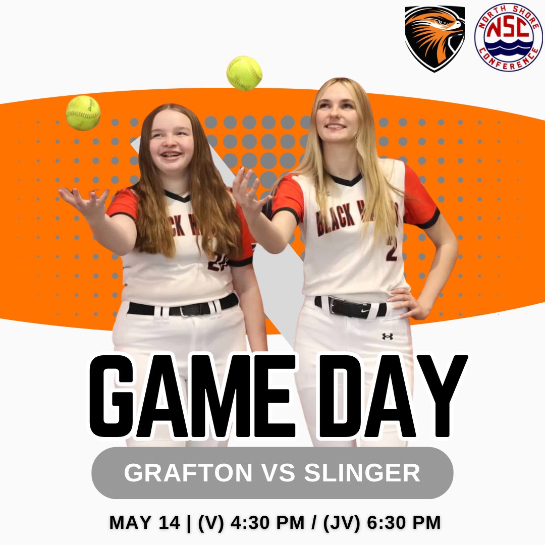 GHSSoftball00's tweet photo. Another GAME DAY on the road against Slinger! 

Varsity @ 4:30 pm 
JV @ 6:30 pm 

📍 521 Olympic Dr, Slinger, WI  53086
United States

#ALLIN https://t.co/TmJ6Gcui8i