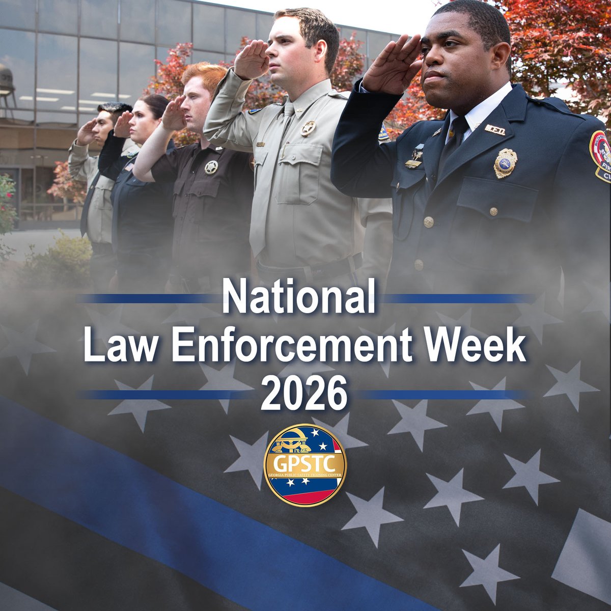 GPSTC's tweet photo. This National Law Enforcement Week, we honor those who made the ultimate sacrifice and thank the officers who serve and protect our communities every day. https://t.co/c89nGJTUcD
