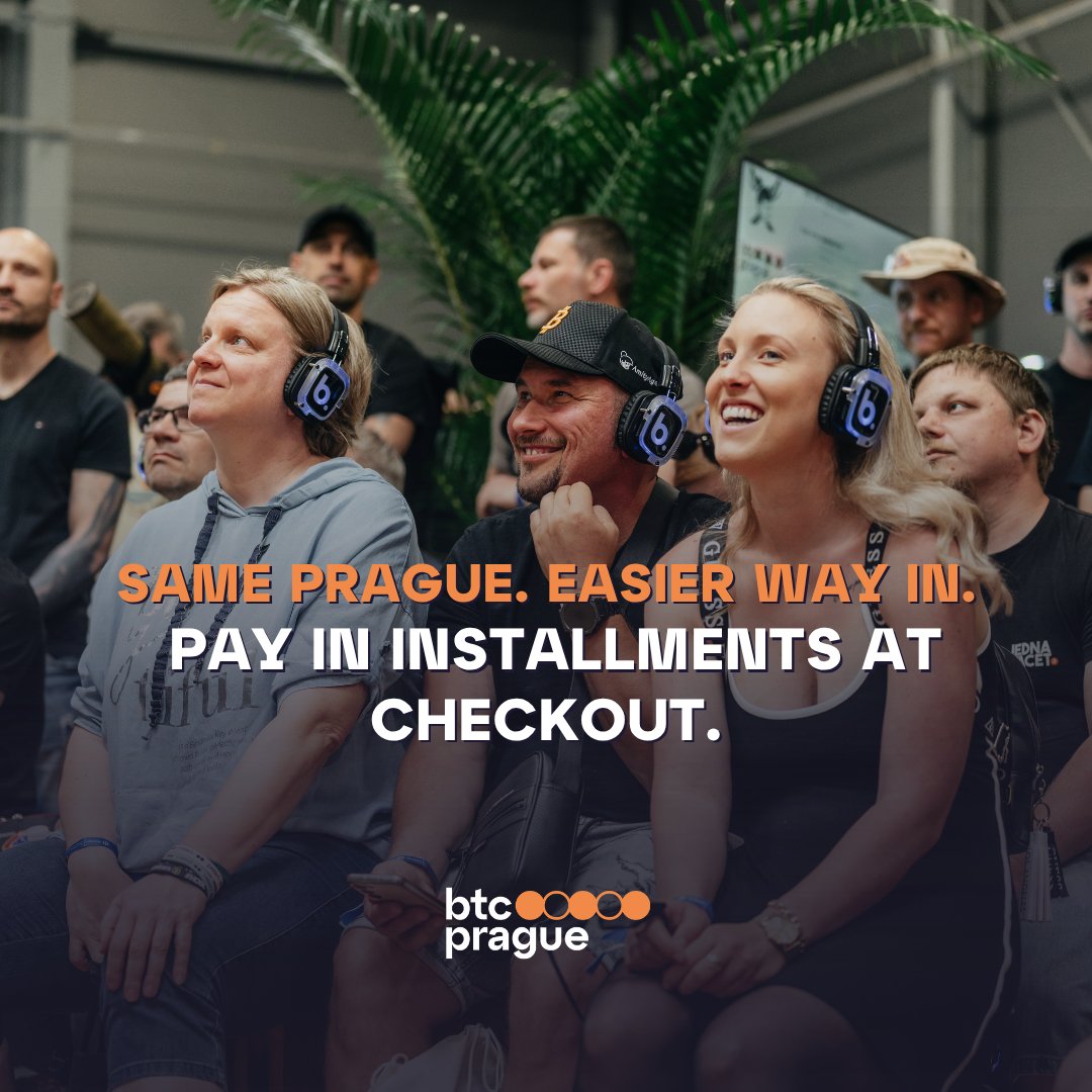 BTC Prague tweet media