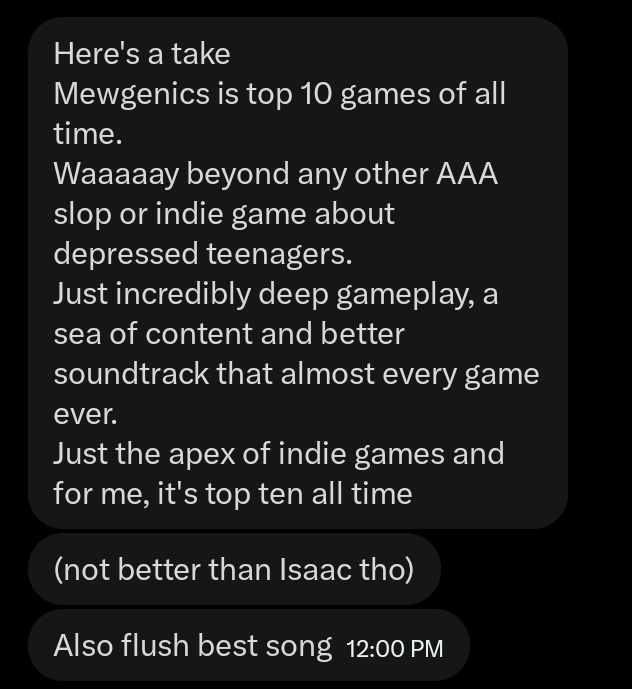 Mewgenics Takes & Confessions tweet media