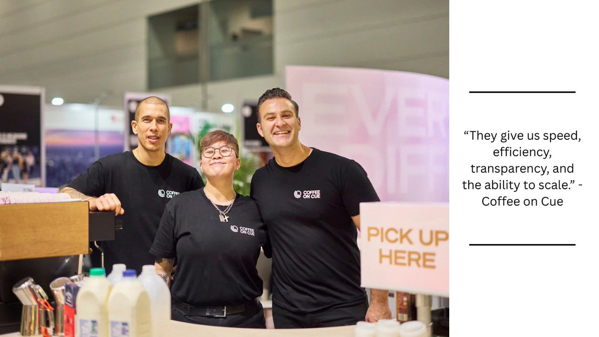 GlobaliForum's tweet photo. @coffeeoncue , a mobile coffee business in Australia, runs entirely on digital payments.

To see how digital payments have helped small businesses, read our new report: https://t.co/paXSMJ4FWx https://t.co/qwB1rk5MOO