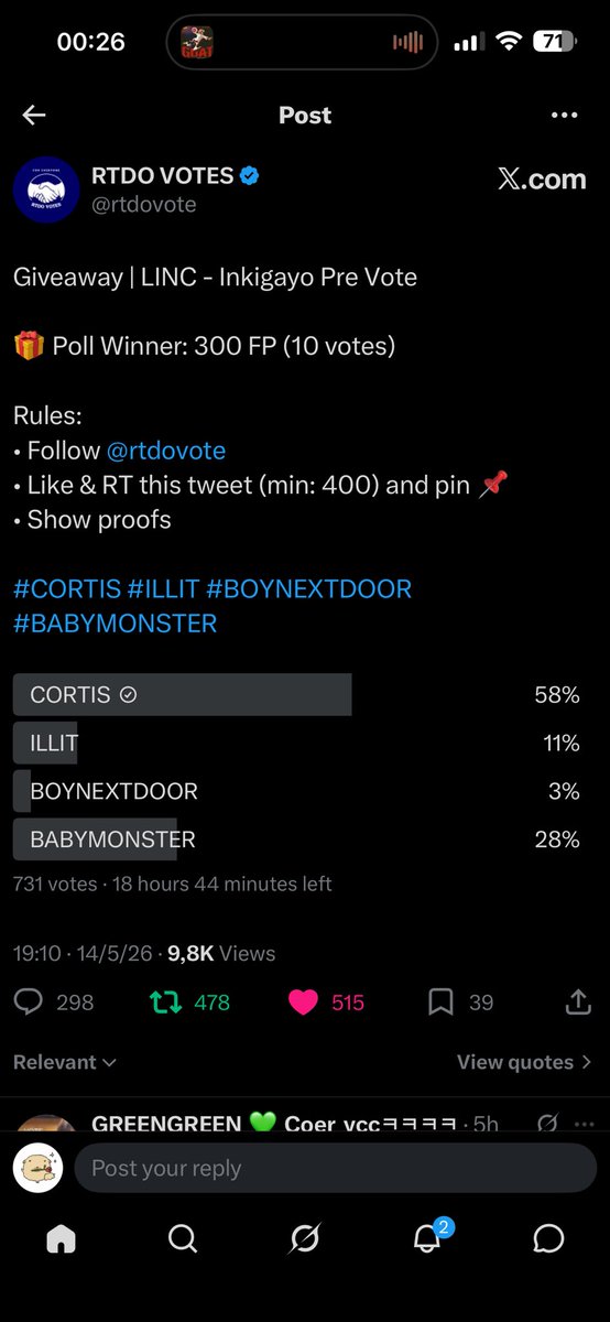 ctotheymm's tweet photo. @rtdovote #CORTIS https://t.co/S4T7FUgiEC