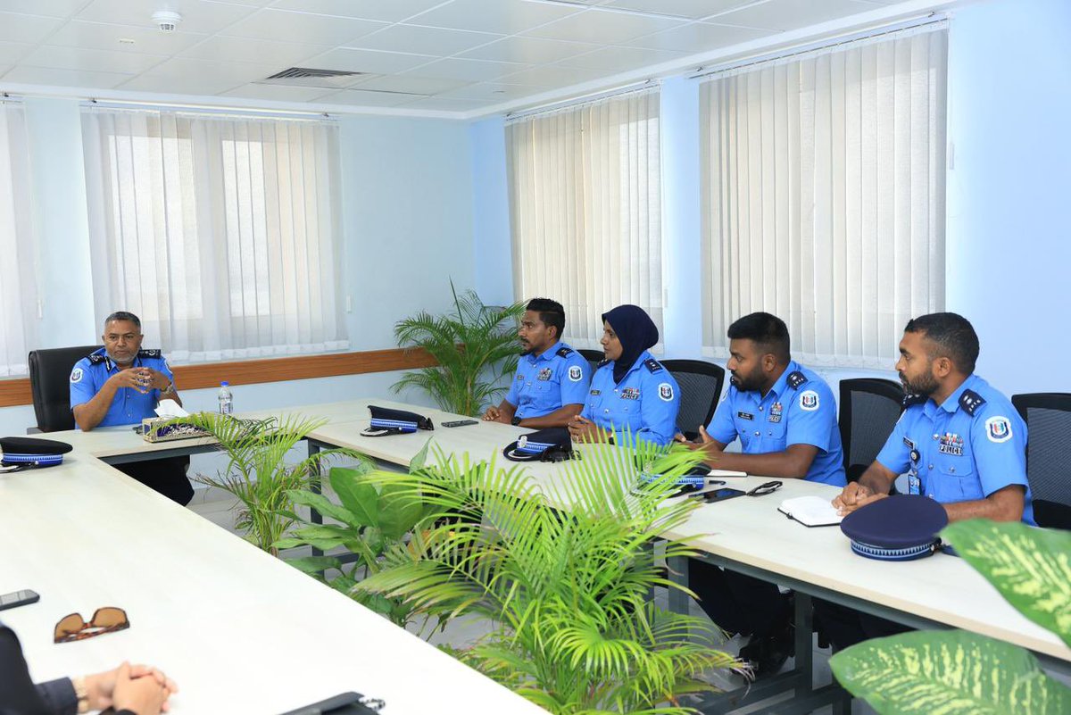 Maldives Police tweet media