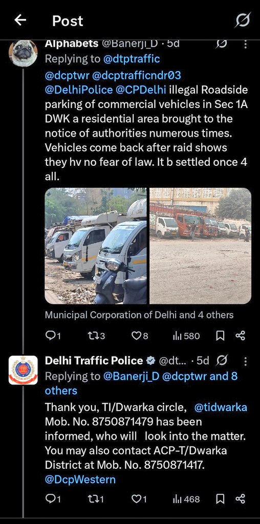 Delhi Complaint tweet media