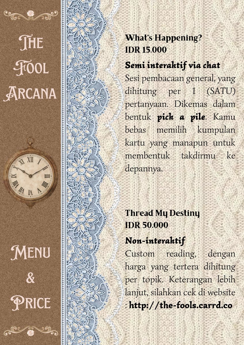 The Fool Arcana tweet media