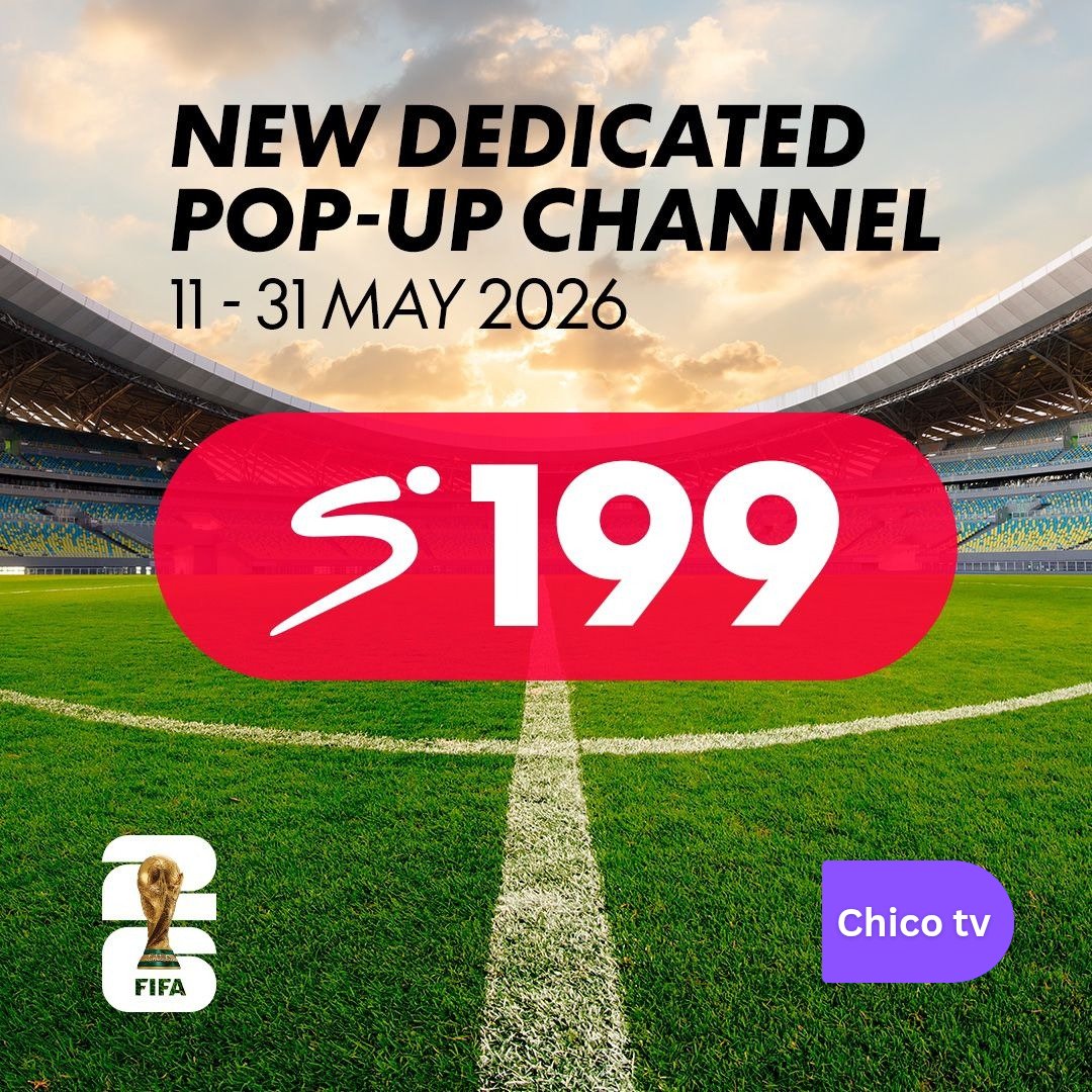 ChicoChannel1's tweet photo. One channel. Zero distractions. Just World Cup greatness from the past and what’s coming next 😎
#EverythingCanWait #ChicotvFIFAWorldCup26 #viral. https://t.co/pPXflEgVDO