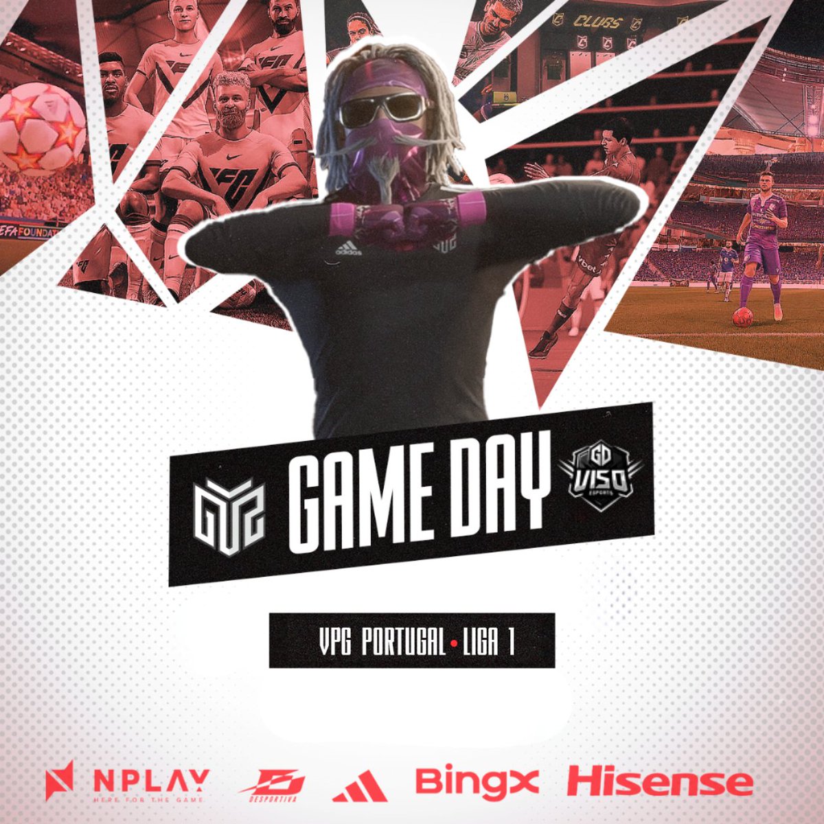 GTZEsports's tweet photo. E esta noite, a competição também acontece em EAFC na @OfficialVPG ⚽
👉 VPG - Elite B
🆚: @FC_DreamTeam_
🕒: 20:30H
🆚: @RyuxClan
🕒: 21:45H
🆚: @GaziantepFK
🕒: 21:15H
👉 @VPG_Portugal - Liga 1
🆚: @gdviso
🕒: 21:45H
Vemo-nos no relvado 👊
#RespectAllFearNone #EAFC #fyp https://t.co/Jb6QJAteBO