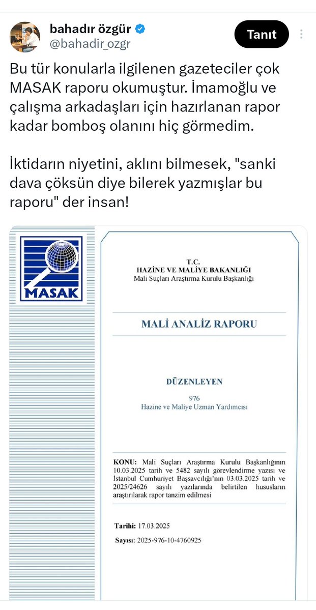 bahadır özgür tweet media
