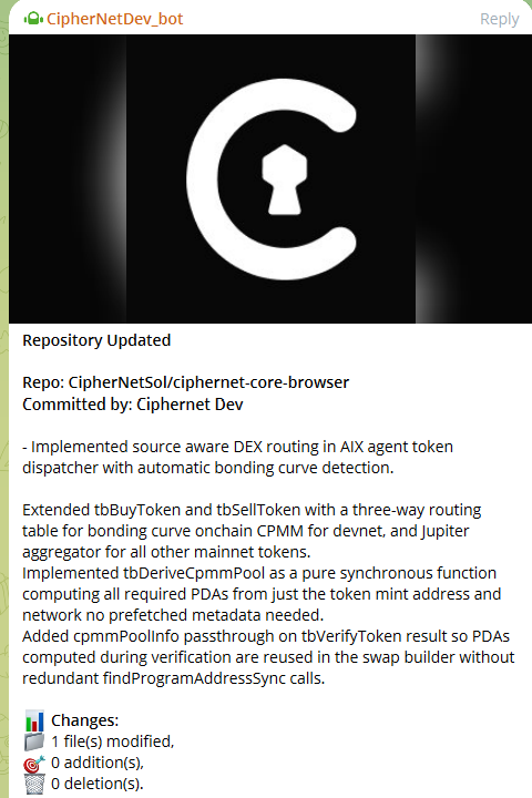CipherNet tweet media