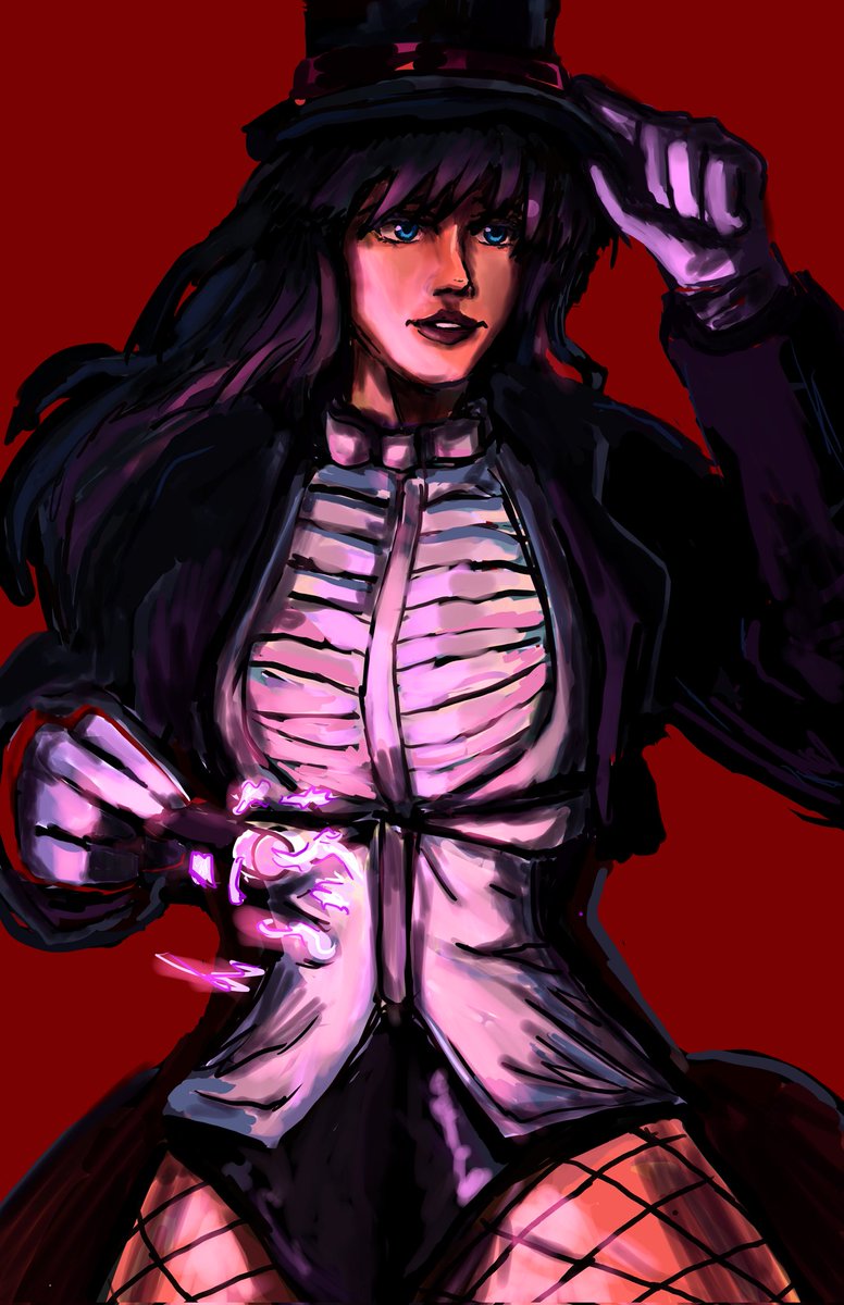 Nero_np's tweet photo. Zatanna https://t.co/mJlVFGf7iL