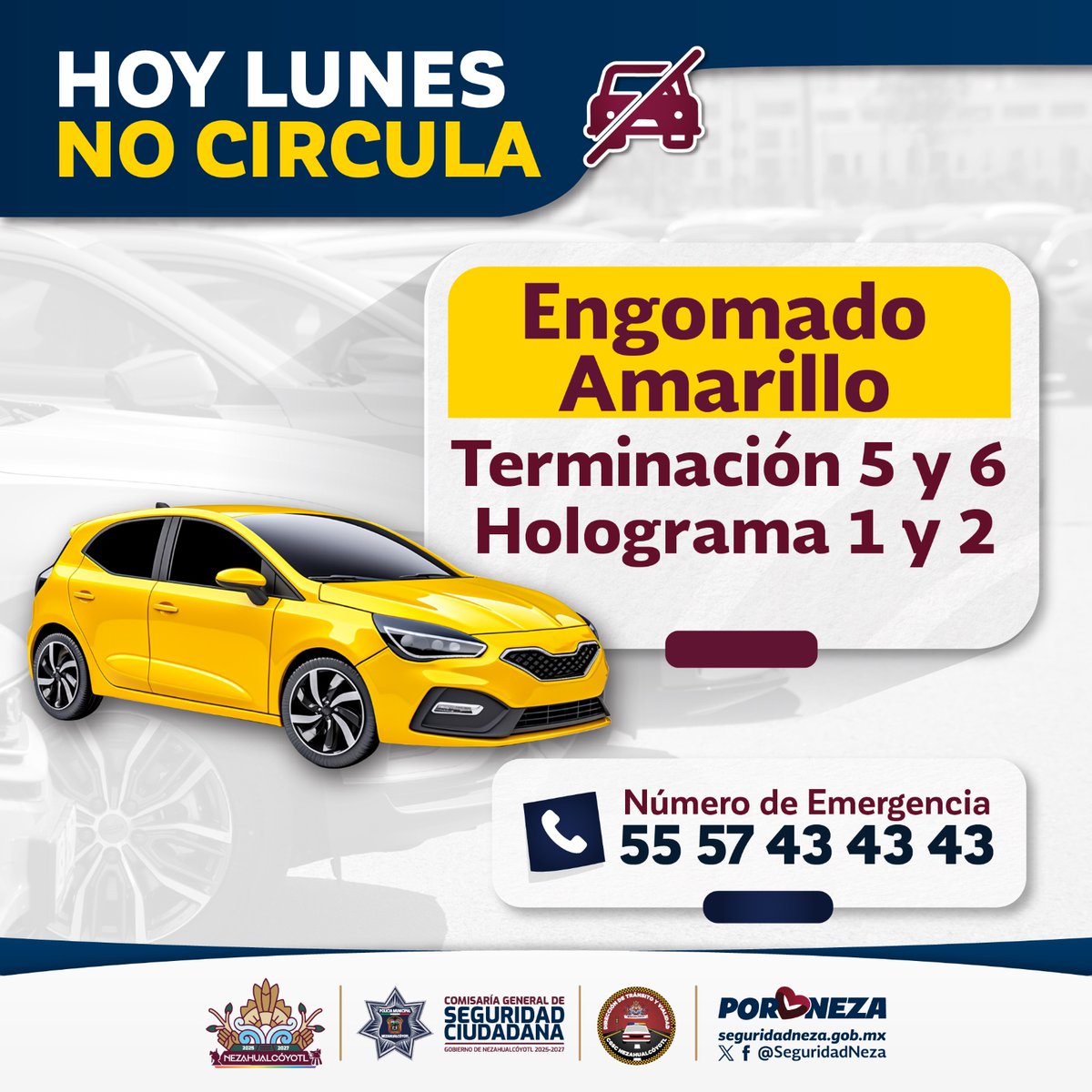 Dirección de Tránsito y Vialidad Nezahualcóyotl tweet media