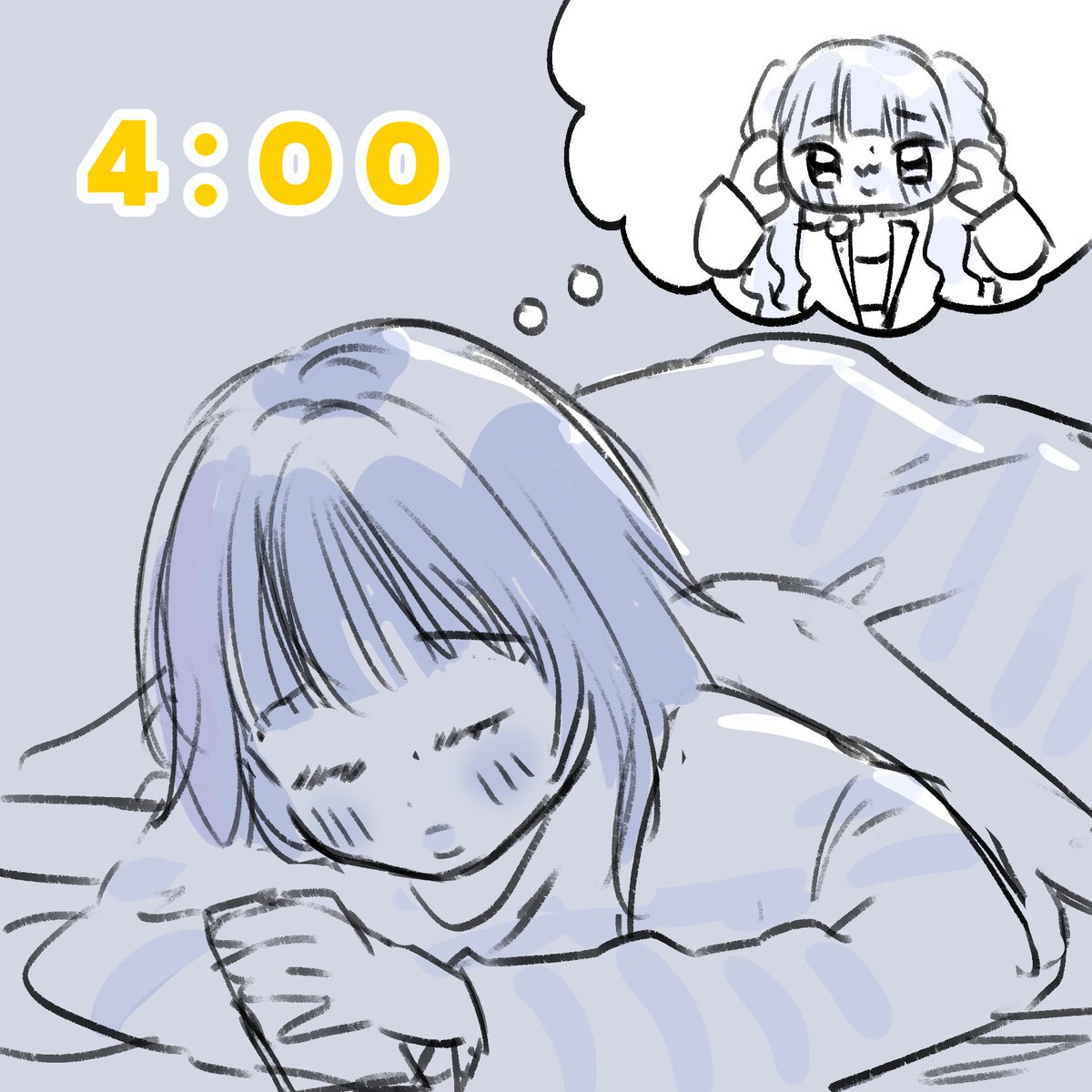 ふたつ結び tweet media