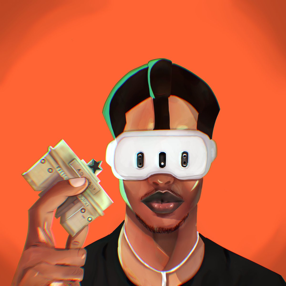 mhi_racle's tweet photo. No greater joy than seeing people try out your work and love it.

#Amaze26 has been amazing

#art #festival #berlin #arthousegame #ghana #vr https://t.co/JHu0DZGNPU