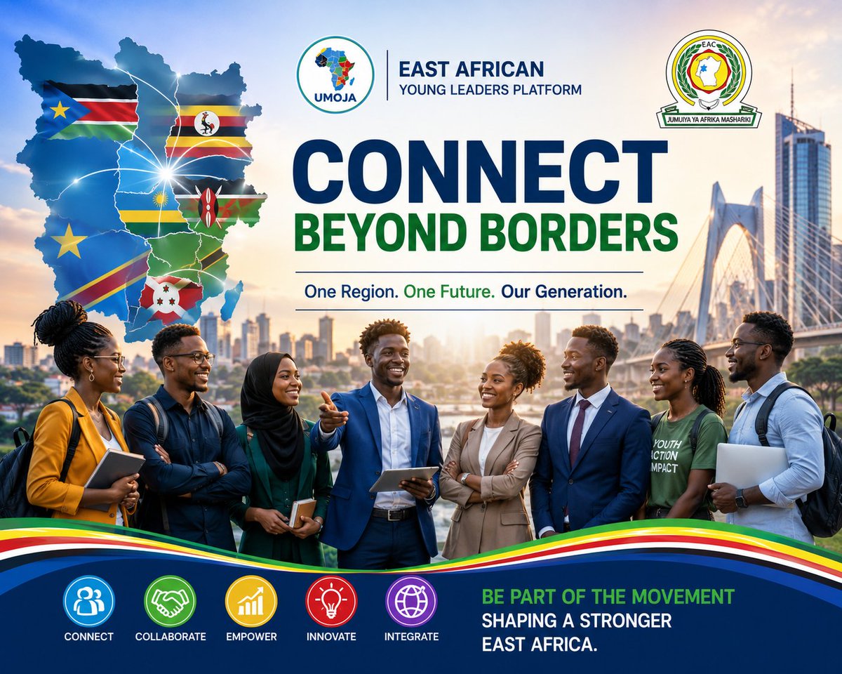 Umoja East African Young Leaders platform tweet media