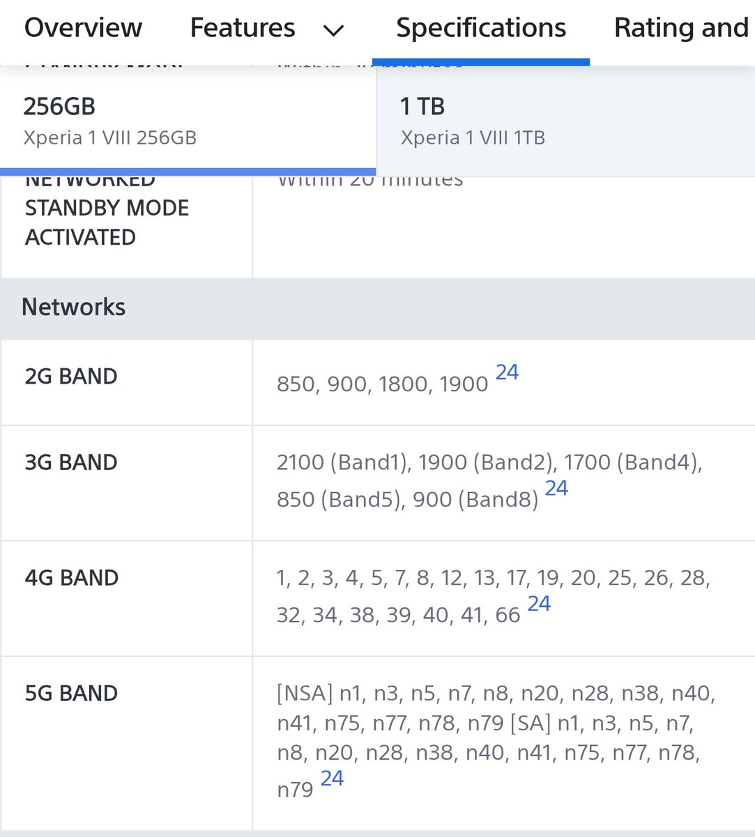 InfluenceSenpai's tweet photo. @happysmash27 @SumahoReview Reading the network specs its only missing the n2 5G band but has the n5, n77 and 4G LTE 13 Bands needed to work with something like Verizon. https://t.co/GNTTjBZnqJ