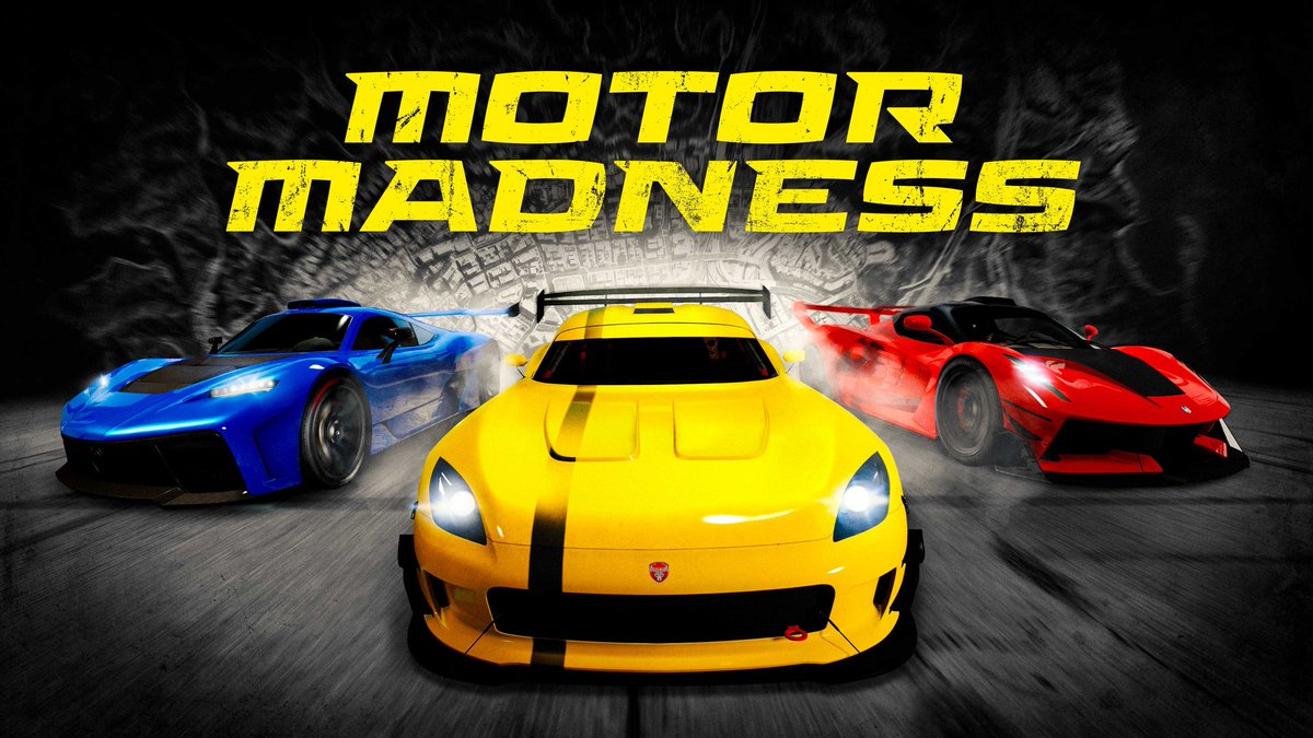 GTANF's tweet photo. #RockstarGames lance l'évènement « Folie motorisée » dans #GTAOnline, consacré aux véhicules et à la vitesse, avec des bonus via les courses et la casse notamment ! Découvrez tous les avantages, éléments déblocables et promos jusqu'au 20 mai !

Détails : https://t.co/jCXv1qn2lb https://t.co/ZCJygFBadi