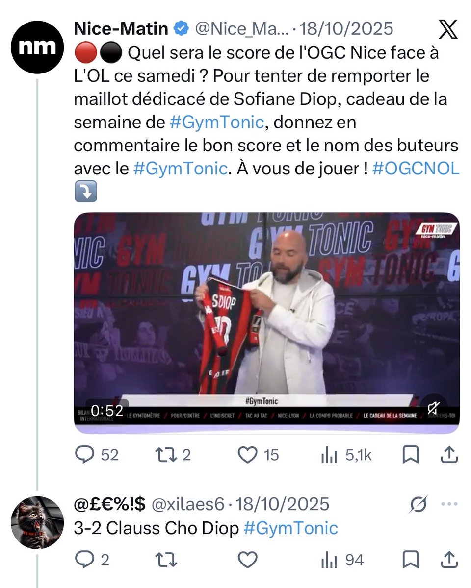 xilaes6's tweet photo. @fouad0631 Même histoire pour le maillot de Diop je l’ai jamais eu @Nice_Matin 🥲 https://t.co/rdwE3fL0XM