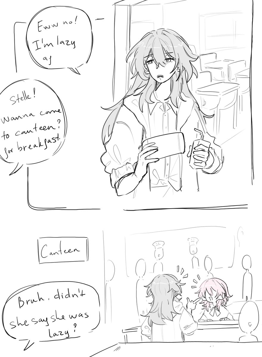 oldyveryoldy's tweet photo. school AU #starch #HonkaiStarRail https://t.co/qjx9z46pWW