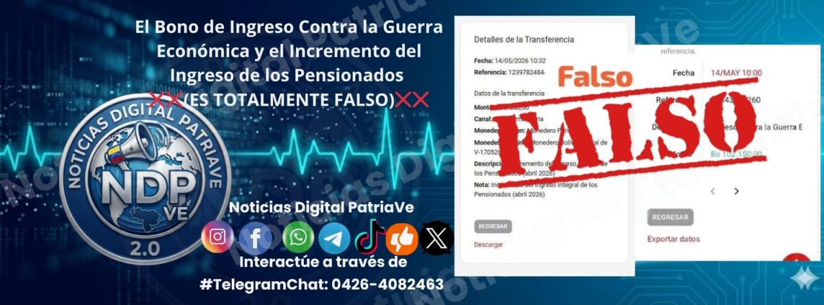 🇻🇪🌏Noticias Digital PatriaVe🌏🇻🇪 tweet media