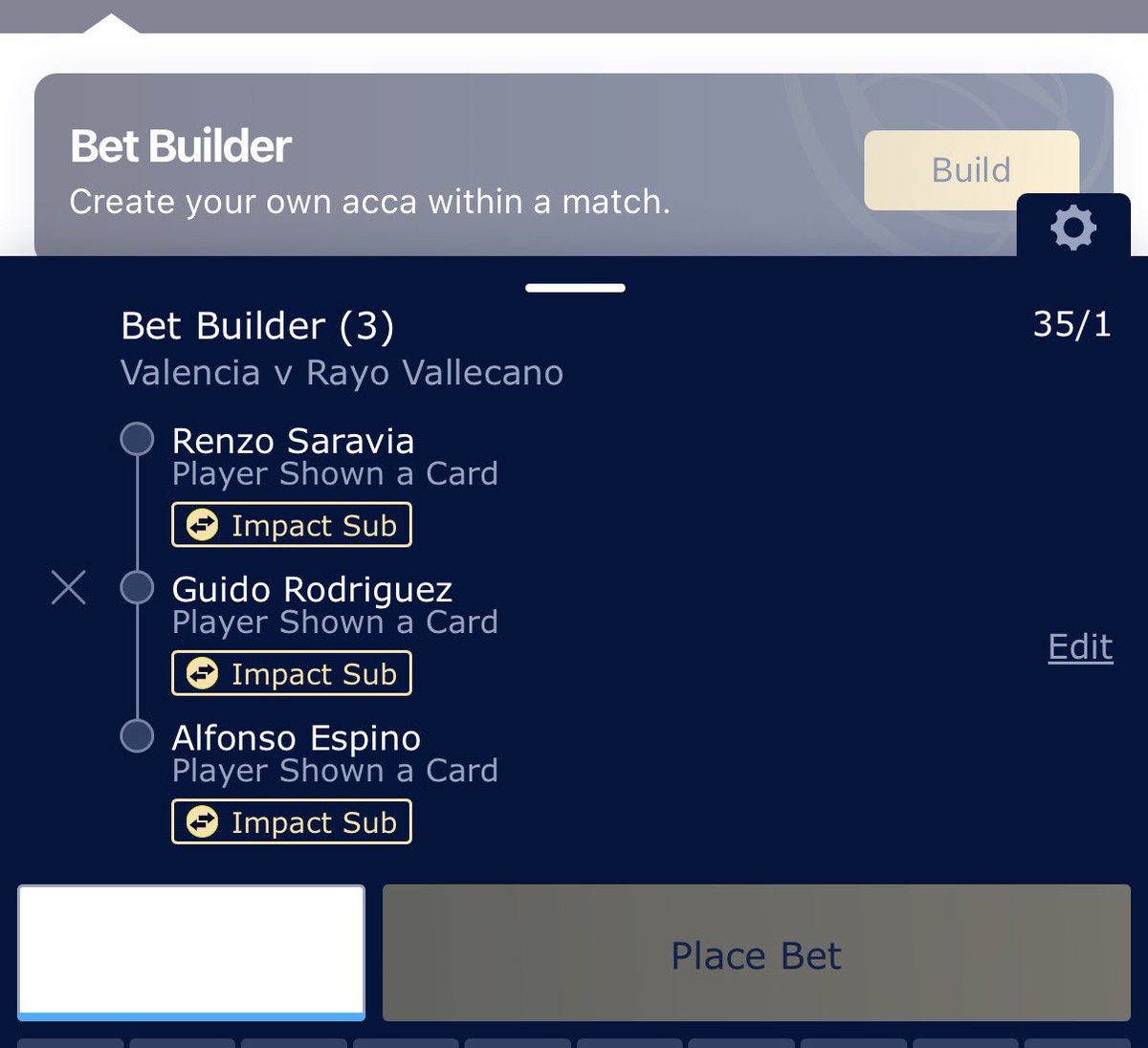 CardPlays_'s tweet photo. Little treble and singles over in Spain 6pm kick off lets hope the ref on it today 🤞 https://t.co/f6kMe4GPBl