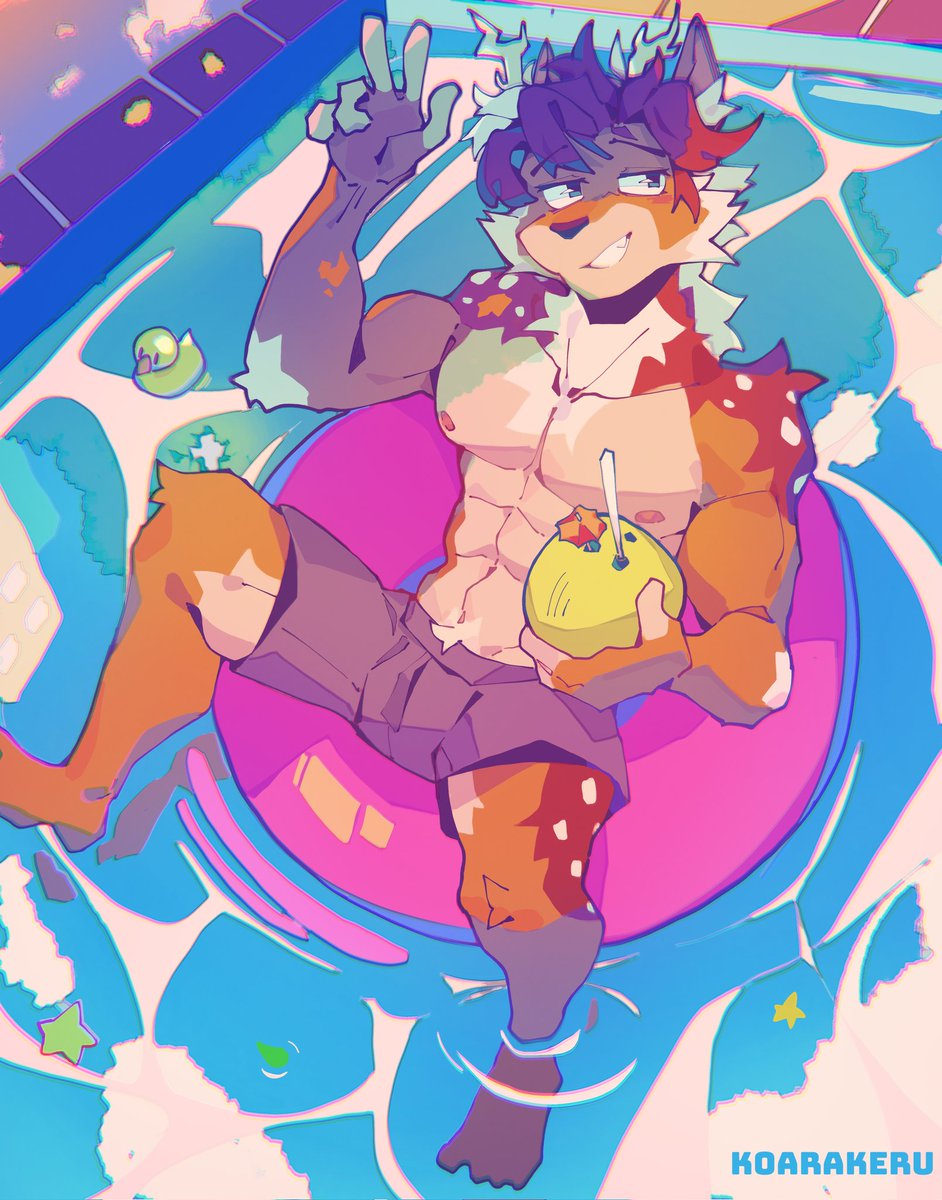 koarakeru's tweet photo. Pool day🍃 https://t.co/pgSF4UM7OP