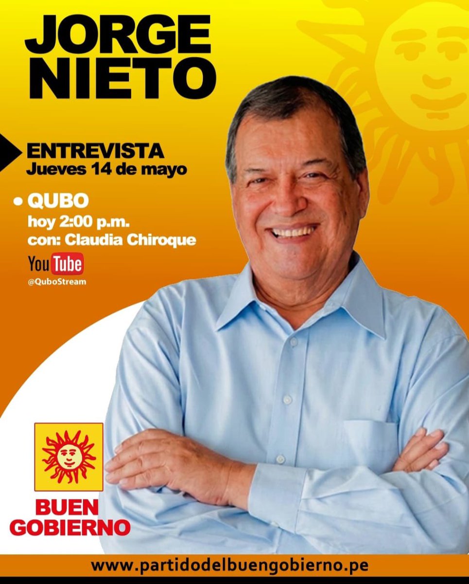 Partido del Buen Gobierno tweet media