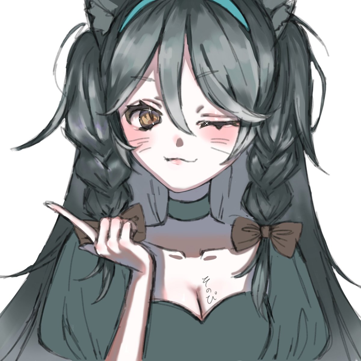 sonopiyo893's tweet photo. イラスト制作��中！
#ケモミミイラストㅤㅤㅤ 
＃イラスト
#猫耳美少女 https://t.co/Z53pe4pnw9