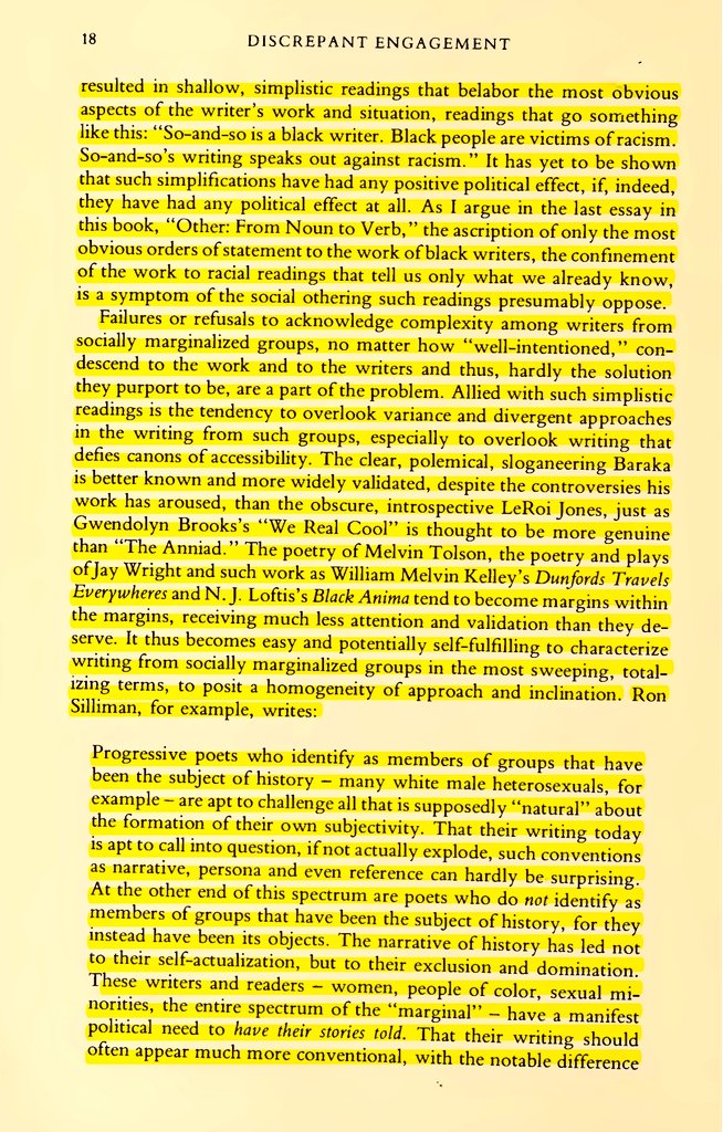 foxypiano's tweet photo. Nathaniel Mackey on clarity &amp; obscurity in black writing. https://t.co/QAQzLgbDHI