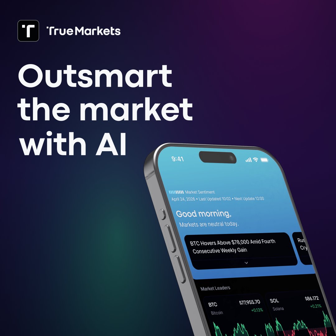 vishalkgupta's tweet photo. Unlock $30 of free Bitcoin!

We're beta testing the @truemarketsco referral program. Sign up here and you also get swag, plus an invite to a private dinner at our  HQ for early users.

Here's how it works → https://t.co/V4bhiPz75O