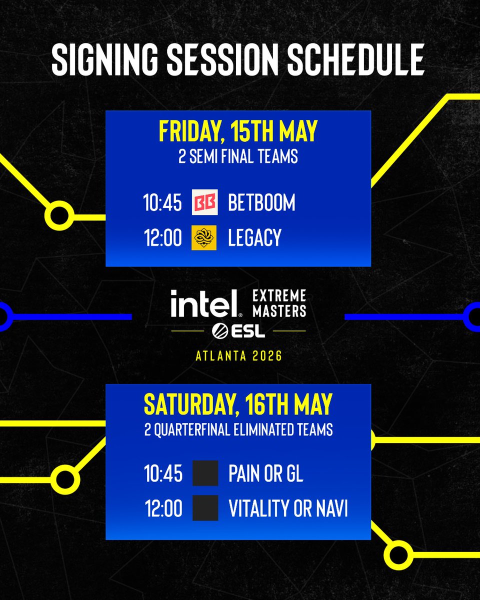 Intel® Extreme Masters tweet media