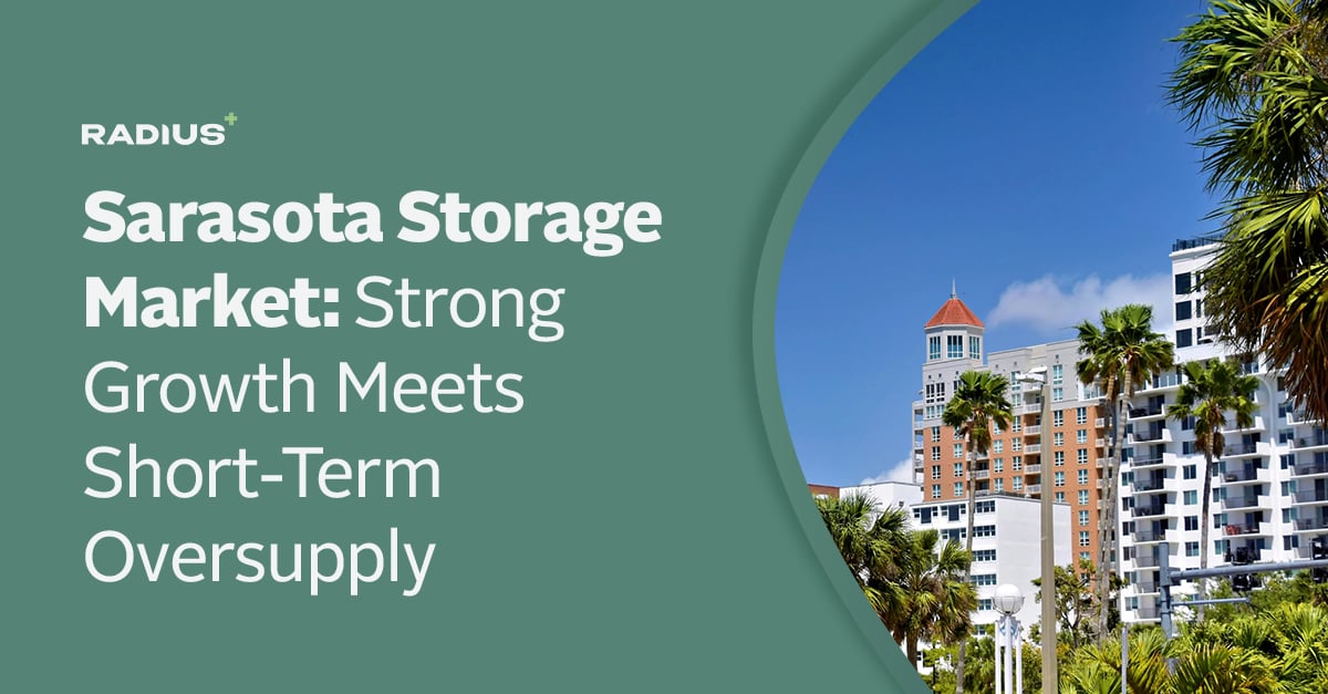 radius_plus's tweet photo. Is the Sarasota self-storage market finally cooling off? 
After a high-delivery period (2022–2026), the North Port-Bradenton-Sarasota CBSA is moving from "oversupplied" to "recalibrating."

See the full breakdown from Radius+: https://t.co/D1QNqiY99E

#RadiusPlus https://t.co/7rZx4VxHPf