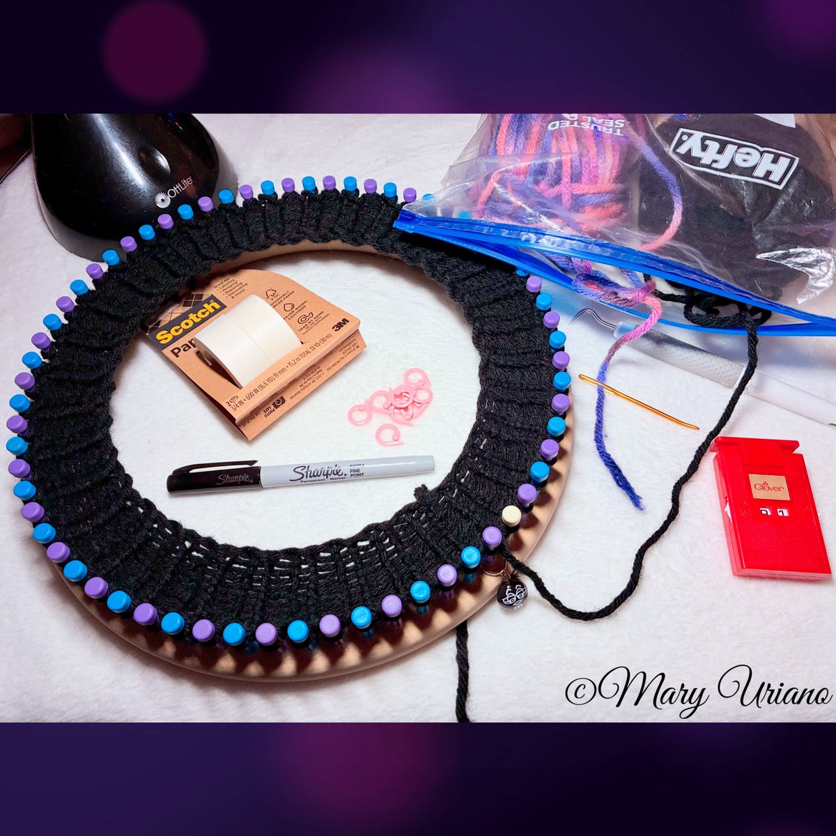 LoomKnitPooling's tweet photo. ✨Fixed Peg/Round Loom Video for ‘Loom Knit Lotus Flower Hat’ Stitch Pattern #2 in progress! 🎬

✨And in case you missed it, my Flexee Loom/Stitch Pattern #1 Video for ‘Loom Knit Lotus Flower Hat’ is out Now! 😊 https://t.co/3fnYwdkyaX https://t.co/xmApEGbzBo