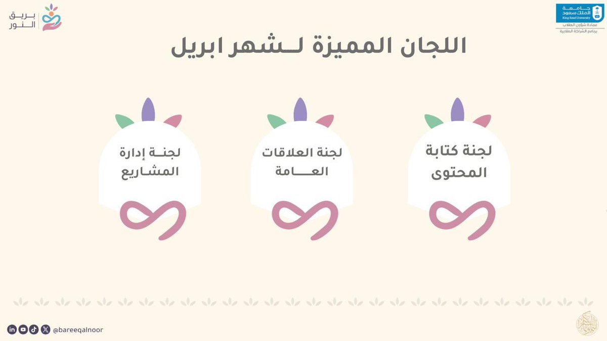 bareeqalnoor's tweet photo. لم يكن الإنجازُ وليدَ لحظةٍ، بل ثمرةَ إخلاصٍ امتدّ،  وعطاءٍ اختار أن يُزهر بصمت 💡🤍

متميزاتُ هذا الشهر، كنتُم الأثرَ حين يُحكى، والفارقَ حين يُرى✨

#نورٌ_باقٍ 
#مبادرة_بريق_النور https://t.co/NVaa7C95PT