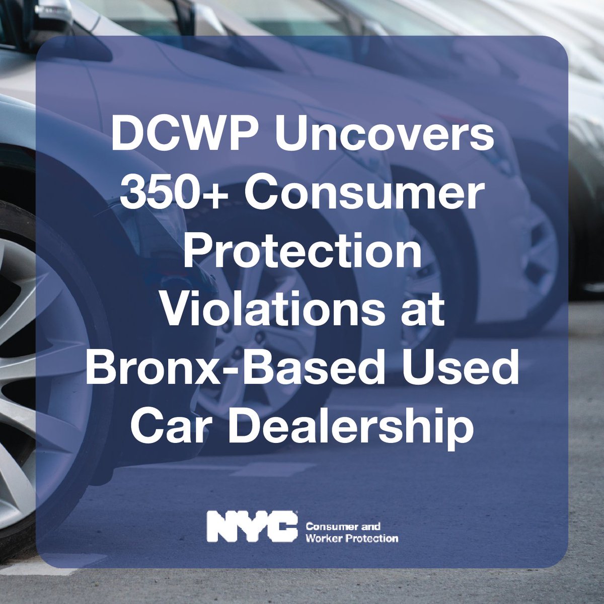 NYC Consumer and Worker Protection tweet media