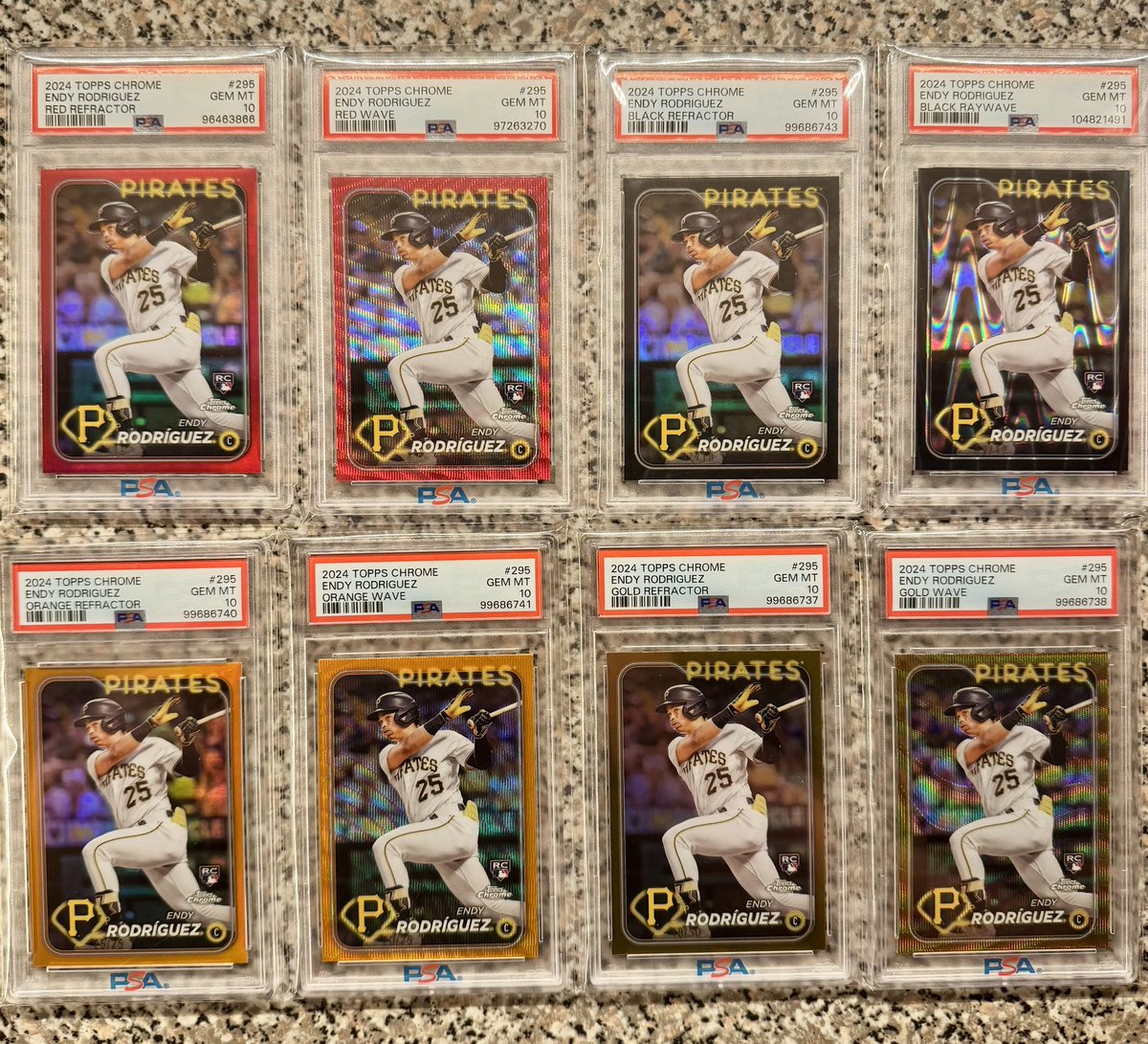 _cliffy34's tweet photo. Endy is back and hit a 2B in his 1st MLB AB of 2026!

Still looking to finish his 2024 Topps Chrome Rainbow!

Only missing the Frozenfractor, Red Raywave, and Super. https://t.co/LmuGiAnDTL