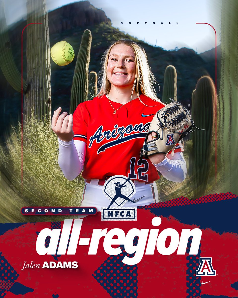 ArizonaSoftball's tweet photo. 𝐍𝐅𝐂𝐀 𝐀𝐋𝐋-𝐖𝐄𝐒𝐓 🏆 https://t.co/s6lZj0SEaH