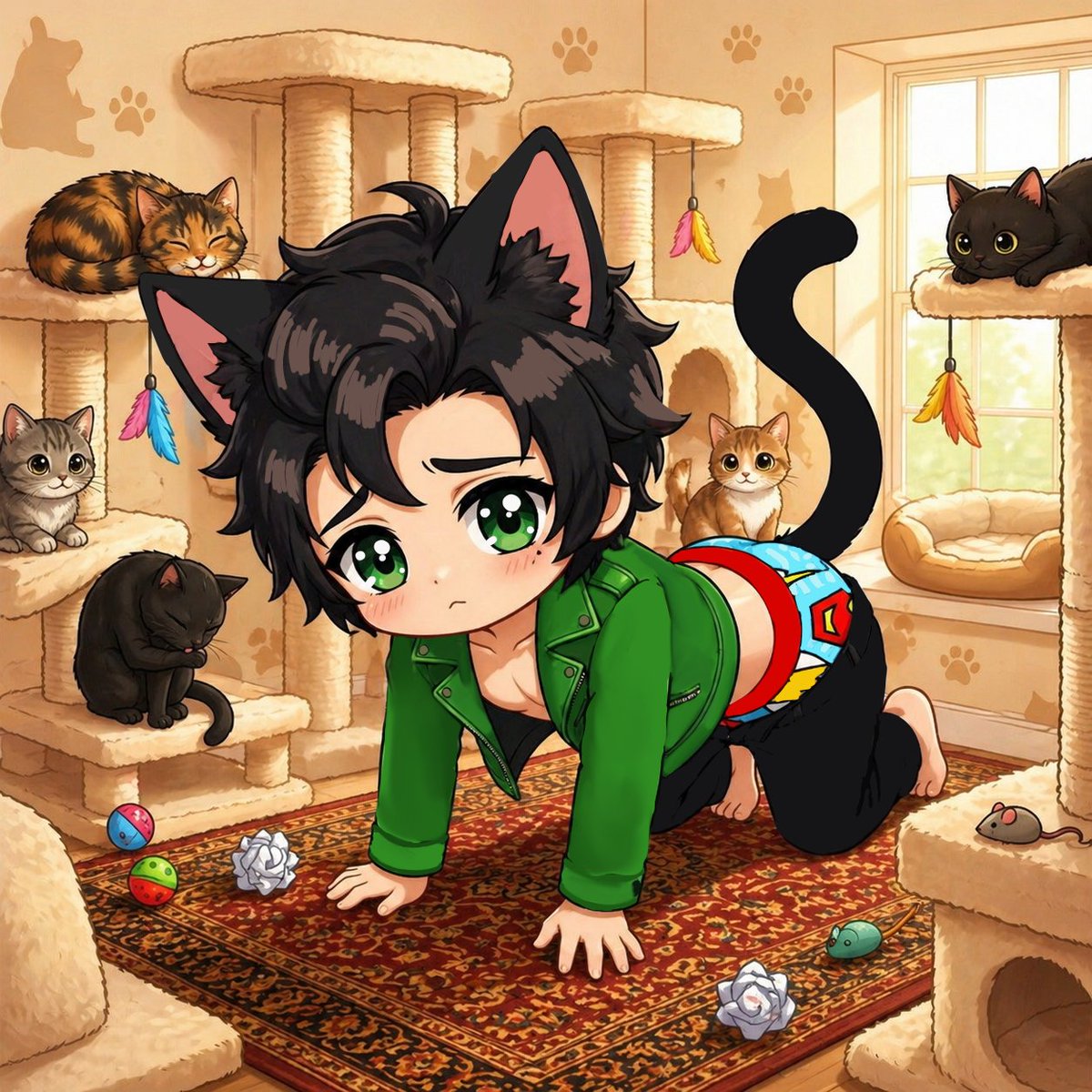 Aary King Meowvis tweet media
