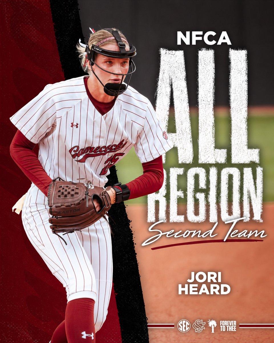 GamecockSoftbll's tweet photo. 🤙 Pair of Gamecocks named @NFCAorg All-Region Second Team! 
@HeardJori @EnsleyTori https://t.co/hcEjDeOUMh