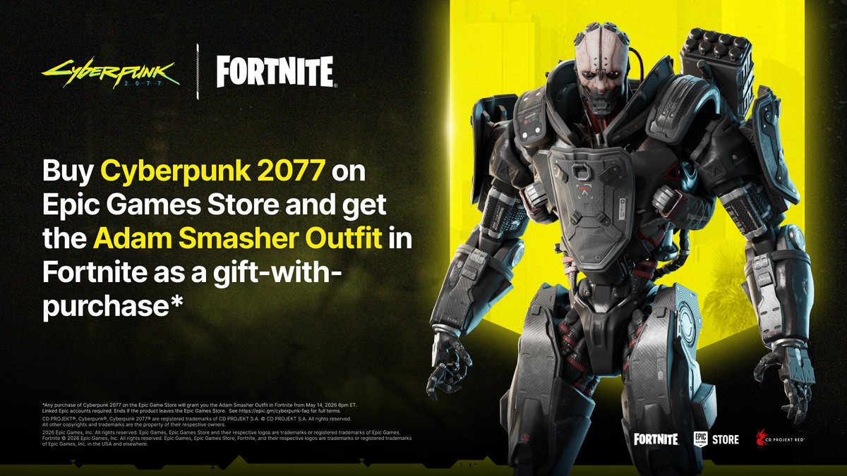 Epic Games Store tweet media