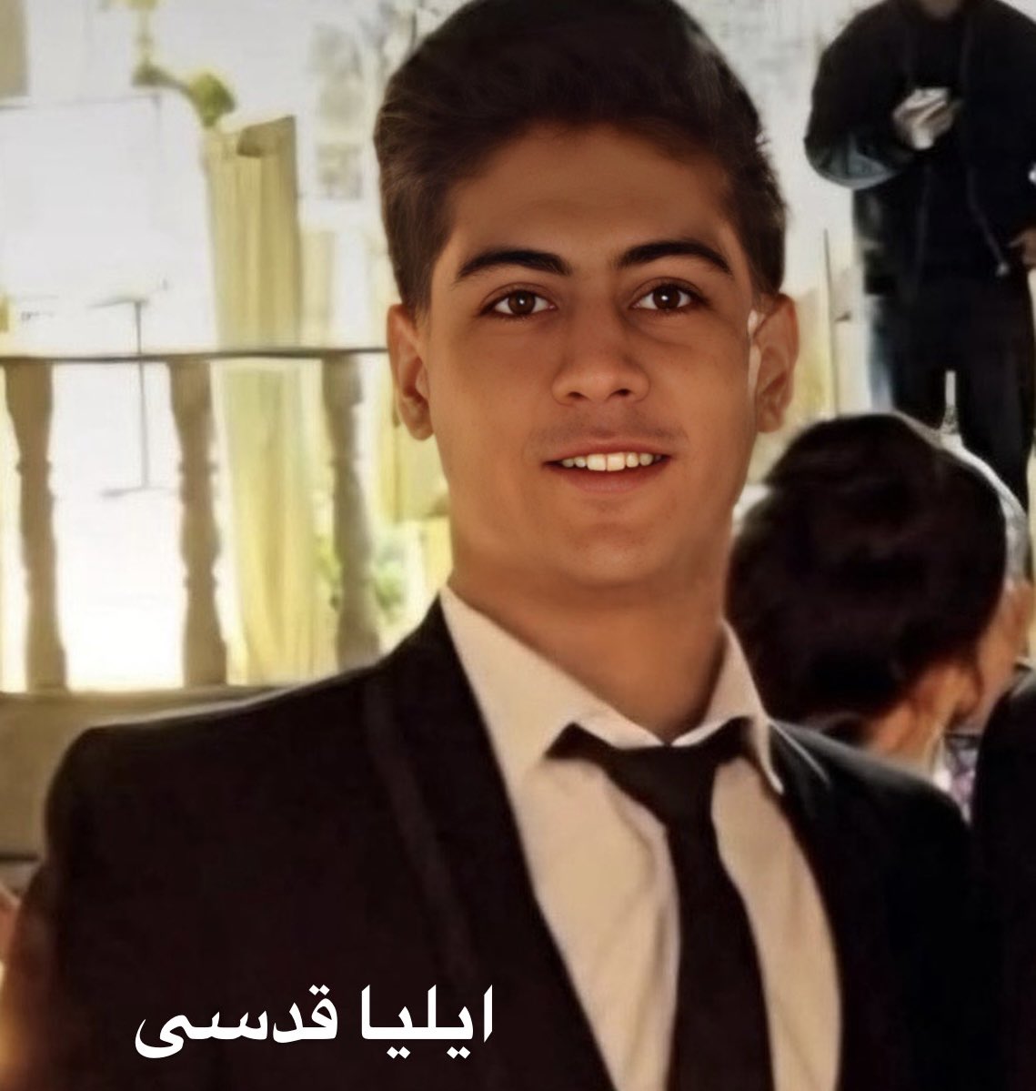 chnaghchi20059's tweet photo. @savak88n @Arash719840 فردا تولد جاوید نام #ایلیا_قدسی هستش.
برای فراموش نشدن اسمش براش لطفا توییت بزارید. و به بقیه هم بگید براش توییت بزارن.
جاوید شاه
#IranRevolution2026
#KingRezaPahlavi
@BBCWorld
@CNN
@volker_turk https://t.co/DBd6epvTGE