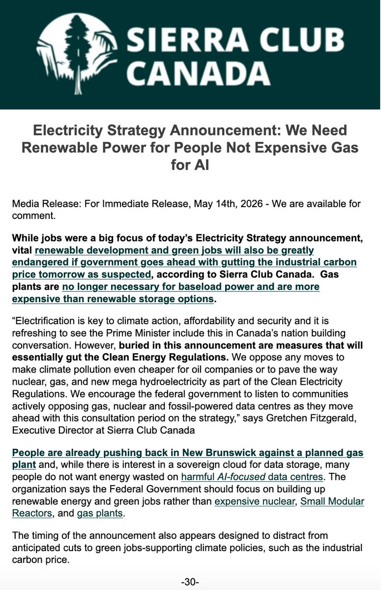 Sierra Club Canada Fdn tweet media